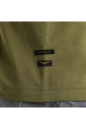 PME Legend Short sleeve r-neck single jersey 6380 loden green