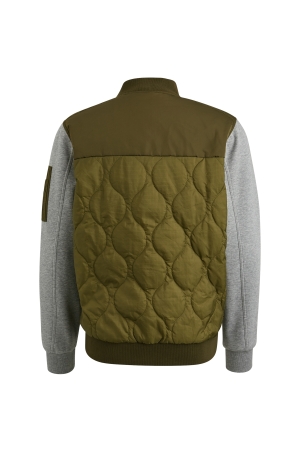 PME Legend Zip jacket interlock nylon mix 6380 londen green