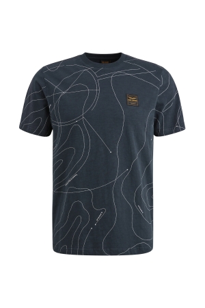 PME Legend Short sleeve r-neck slub jersey pa 5281 Salute