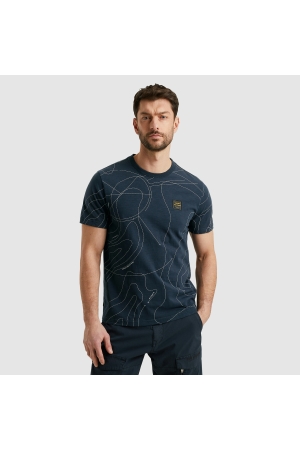 PME Legend Short sleeve r-neck slub jersey pa 5281 Salute