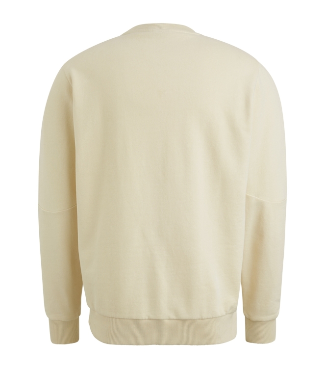 PME Legend Crewneck peached terry 7013 Bone white