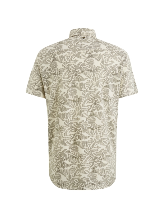 PME Legend Short Sleeve Shirt Print on Jersey Birch