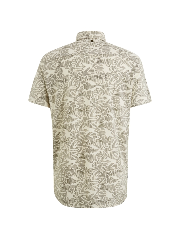 PME Legend Short Sleeve Shirt Print on Jersey Birch