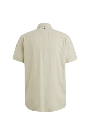 PME Legend Short Sleeve Shirt Slub Cotton 7013 Bone white