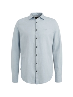 PME Legend Long Sleeve Shirt Cotton Linen 2 t 5040 Placid blue