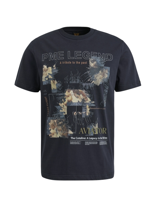 PME Legend Short sleeve r-neck single jersey 5281 Salute