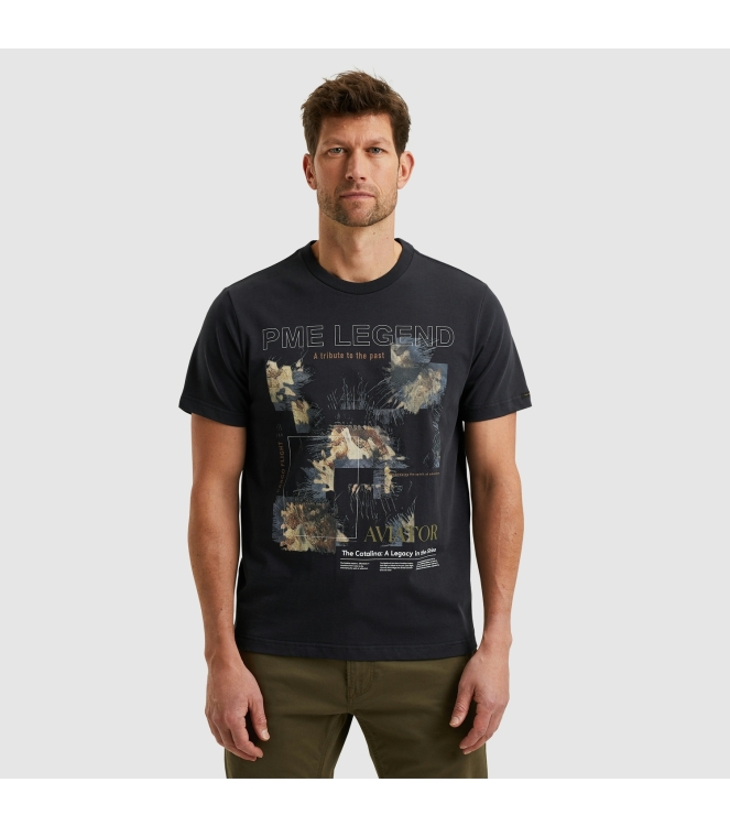 PME Legend Short sleeve r-neck single jersey 5281 Salute