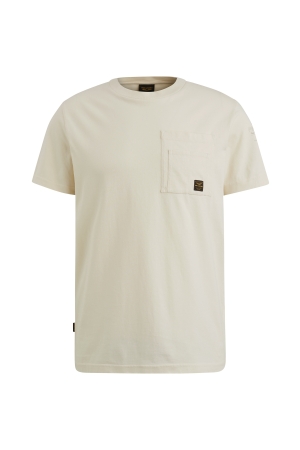 PME Legend Short sleeve r-neck play single je 7013 Bone white