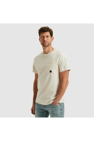 PME Legend Short sleeve r-neck play single je 7013 Bone white