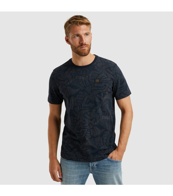 PME Legend Short sleeve r-neck slub jersey ao 5281 Salute