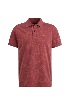 PME Legend Short sleeve polo Single jersey ao 4021 Dry rose