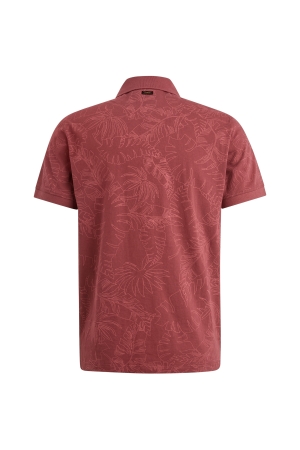 PME Legend Short sleeve polo Single jersey ao 4021 Dry rose