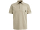 PME Legend Short sleeve polo cargo garment dy 7013 Bone white