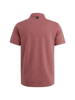 PME Legend Short sleeve polo Jacquard jersey 4021 Dry rose