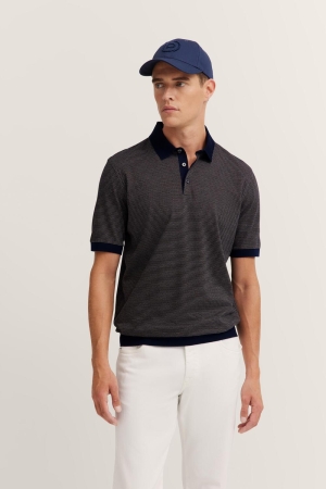 Bugatti HERREN POLO 1/2 ARM 070