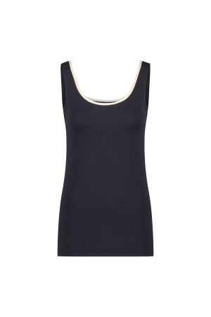 NUKUS Juba Singlet 263 navy/gold