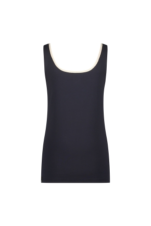 NUKUS Juba Singlet 263 navy/gold