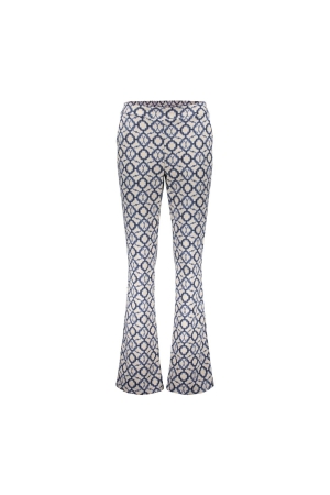 Geisha Pants jaqcuard 010 Off white