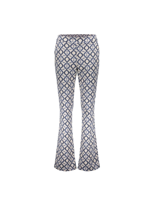 Geisha Pants jaqcuard 010 Off white
