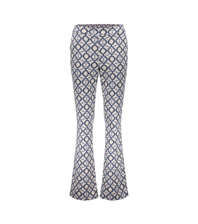 Geisha Pants jaqcuard 010 Off white