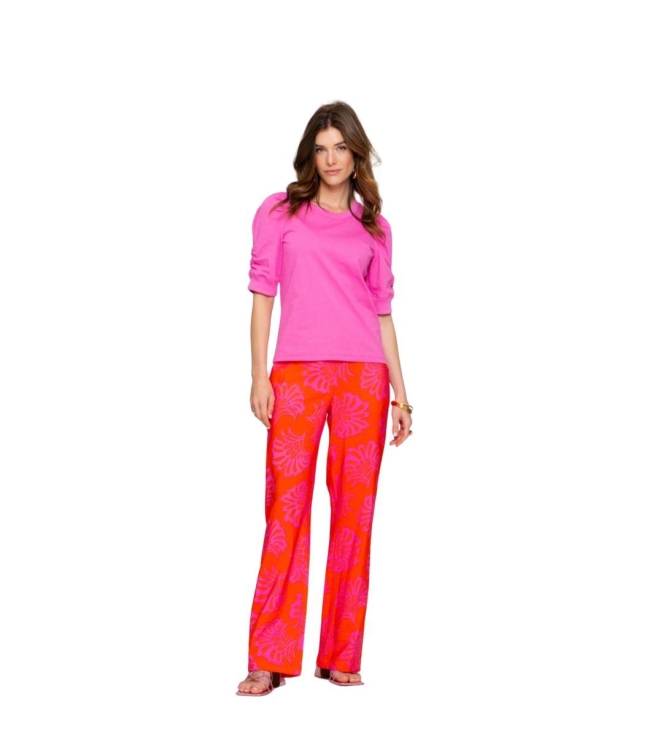 Geisha Pants 000220 Coral/pink