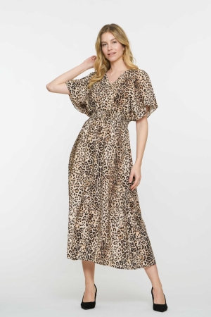 Geisha Dress 000720 Sand/black