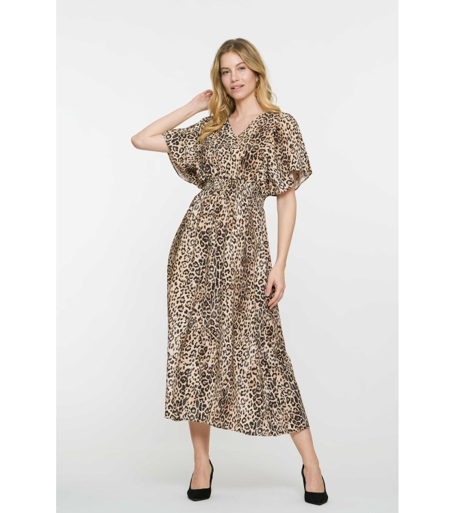 Geisha Dress 000720 Sand/black