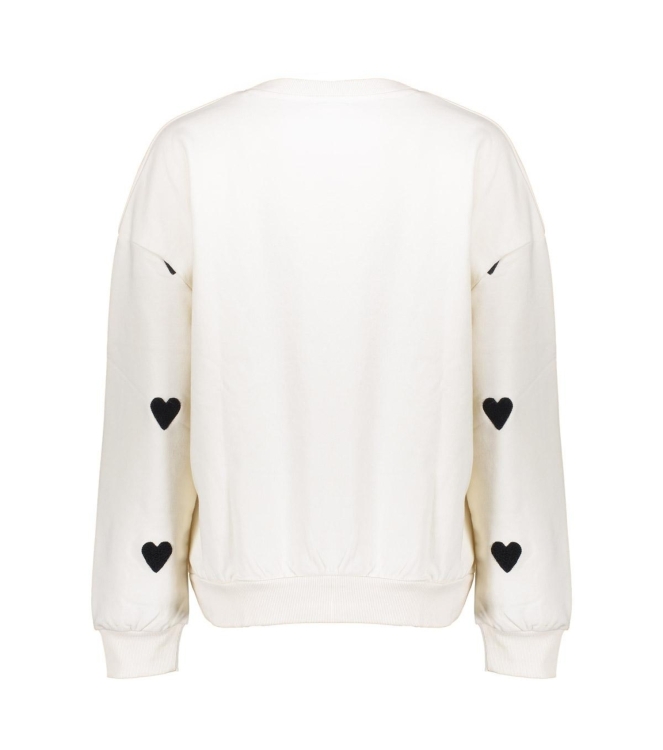 Geisha Sweater hearts terry 721 Light sand
