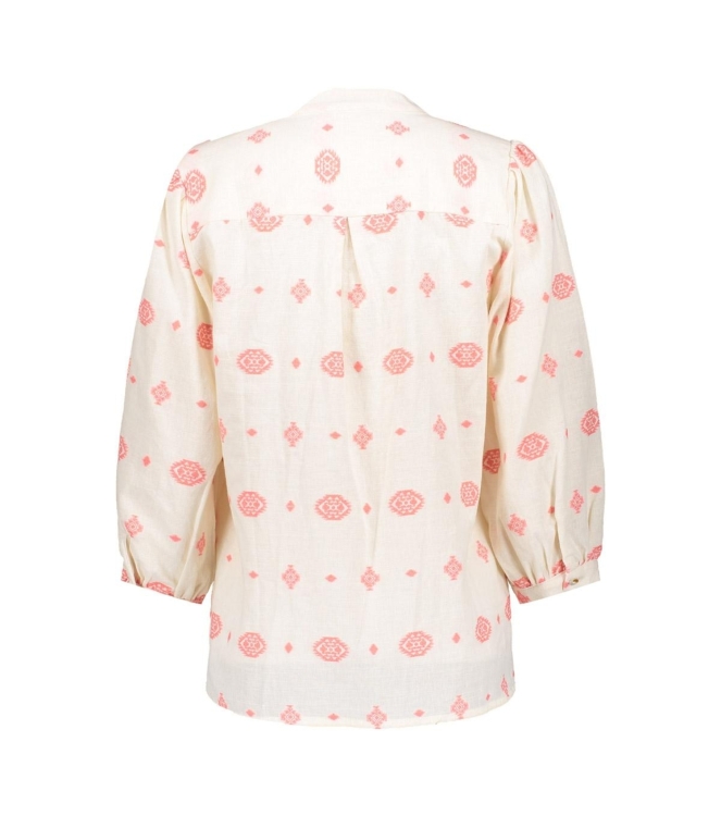 Geisha Blouse embroidery 010 Off white