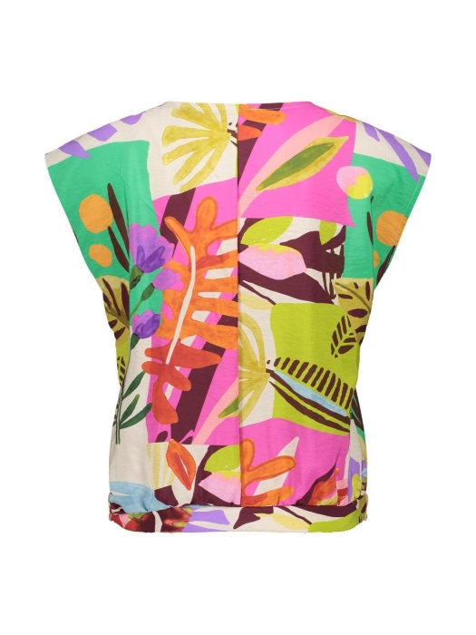 Geisha Top 000150 Yellow/pink