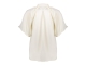 Geisha BLouse satin with bow 010 Off white