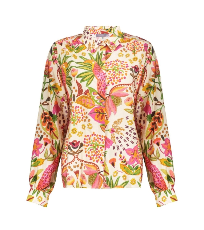 Geisha Blouse 530 Green