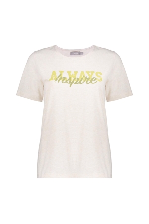 Geisha T-shirt always inspire 720 Sand/green