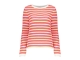 Geisha Pullover ajour stripes 250 Orange