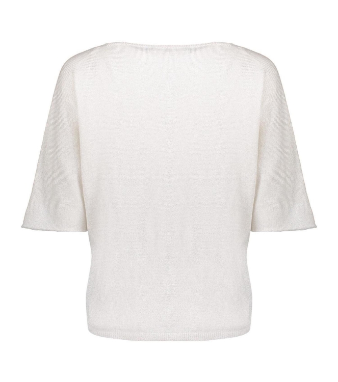 Geisha Pullover V-neck 3/4 sl 000721 Light sand/silver
