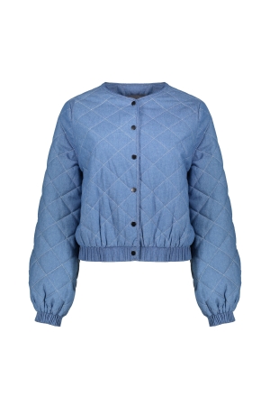 Geisha Jacket square stitching 625 Blue