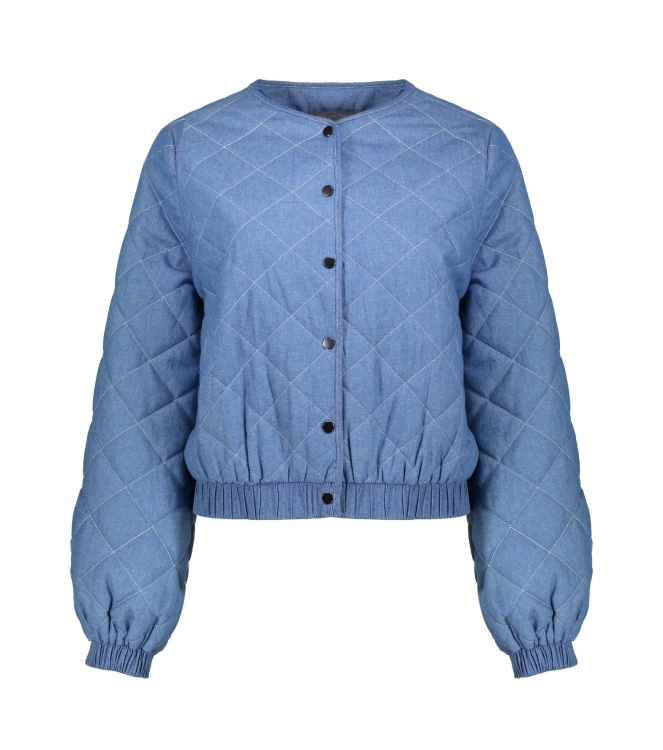 Geisha Jacket square stitching 625 Blue