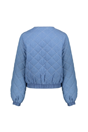 Geisha Jacket square stitching 625 Blue