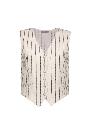 Geisha Gilet 720 Sand/black