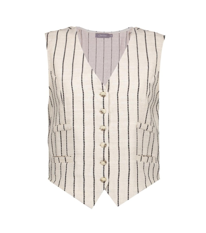 Geisha Gilet 720 Sand/black
