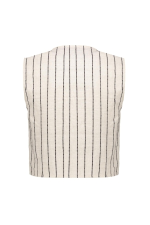 Geisha Gilet 720 Sand/black