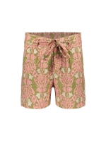 Geisha Short 530 Green/pink
