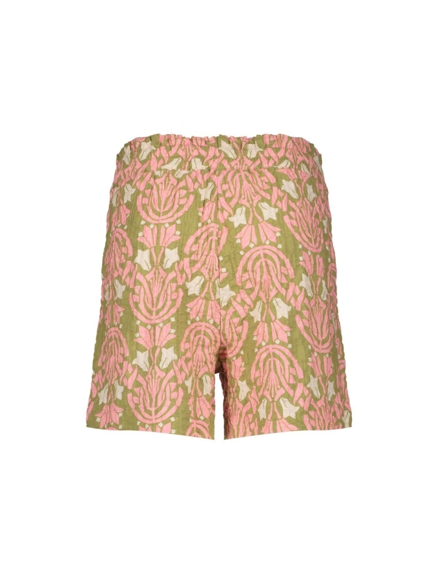Geisha Short 530 Green/pink