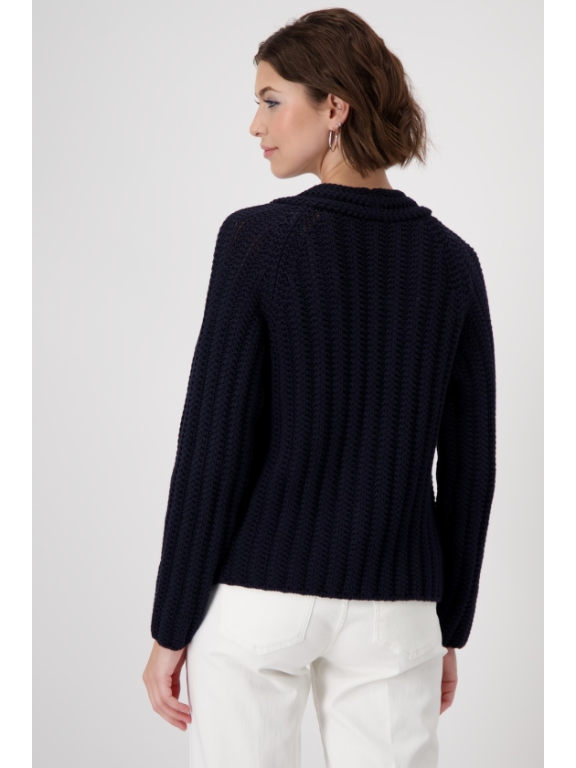 Monari Strickjacke 797 Deep ocean
