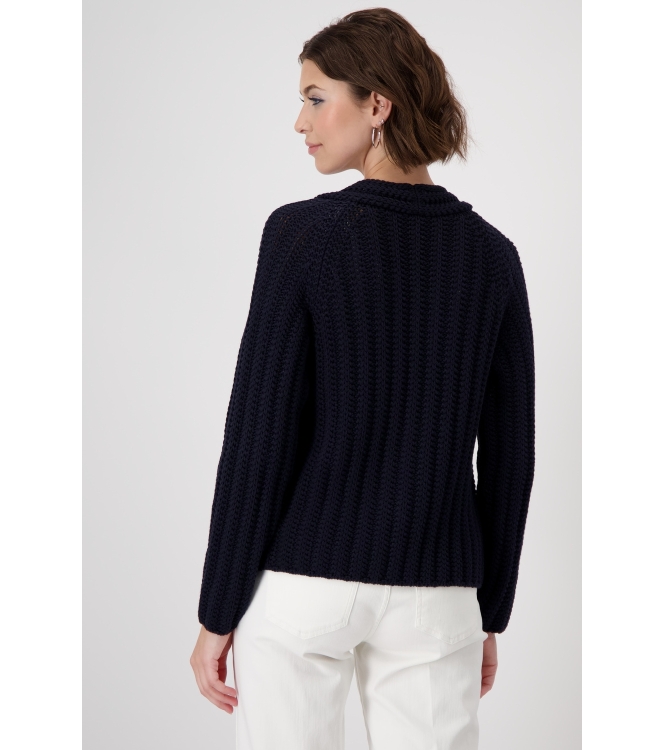 Monari Strickjacke 797 Deep ocean