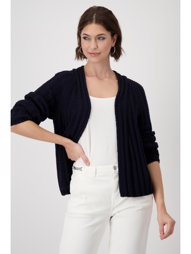 Monari Strickjacke 797 Deep ocean