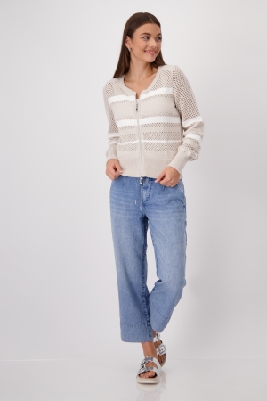 Monari Strickjacke 118 Warm sand