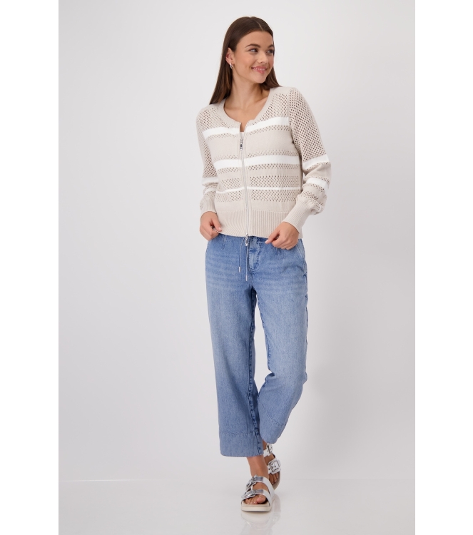 Monari Strickjacke 118 Warm sand
