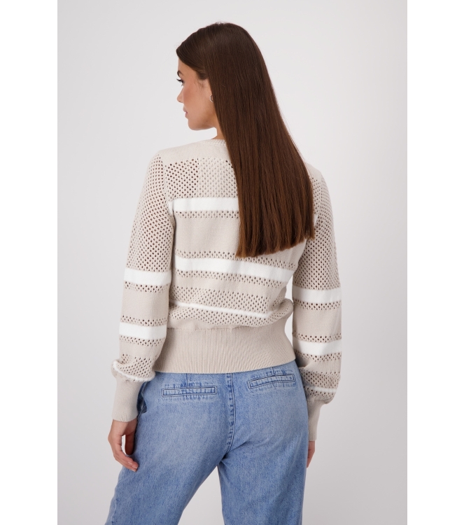 Monari Strickjacke 118 Warm sand