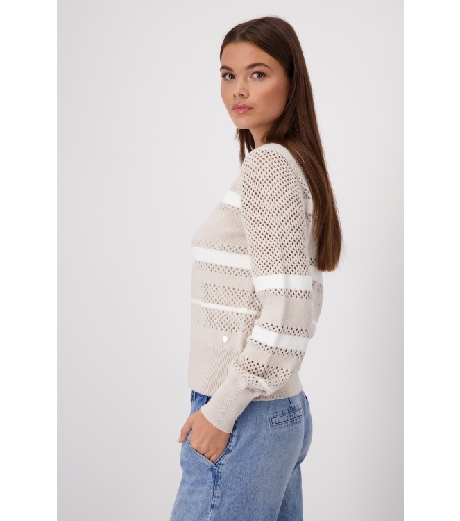 Monari Strickjacke 118 Warm sand
